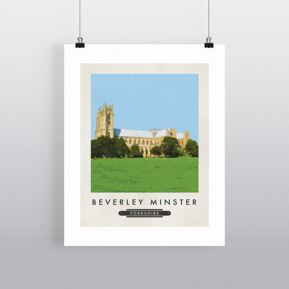 Beverley Minster, Yorkshire 90x120cm Fine Art Print