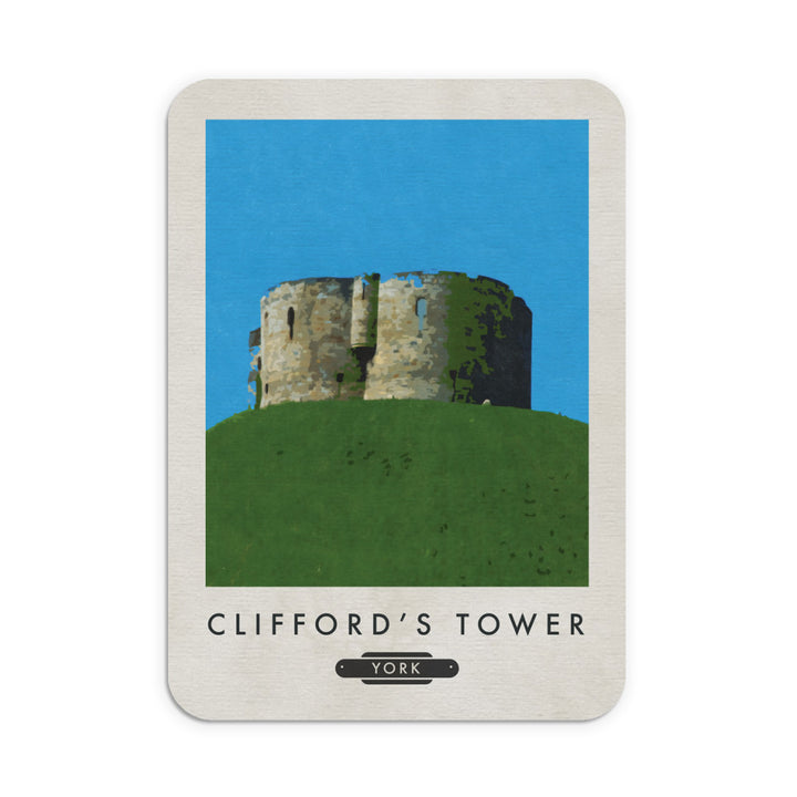 Cliffords Tower, Yorkshire Mouse Mat