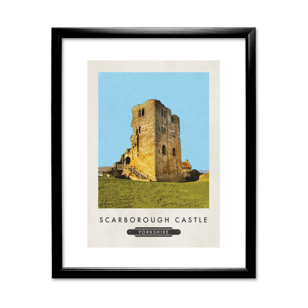 Scarborough Castle, Yorkshire - Art Print