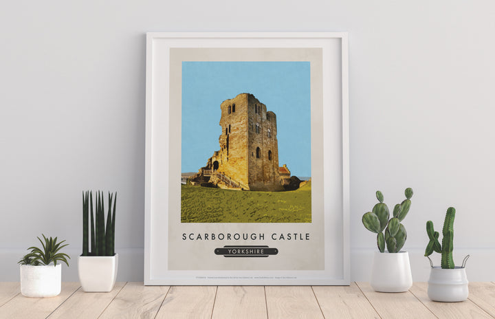 Scarborough Castle, Yorkshire - Art Print