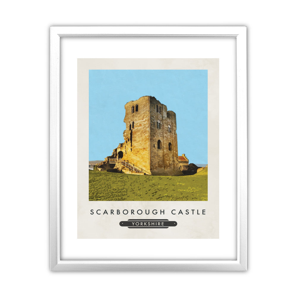 Scarborough Castle, Yorkshire - Art Print