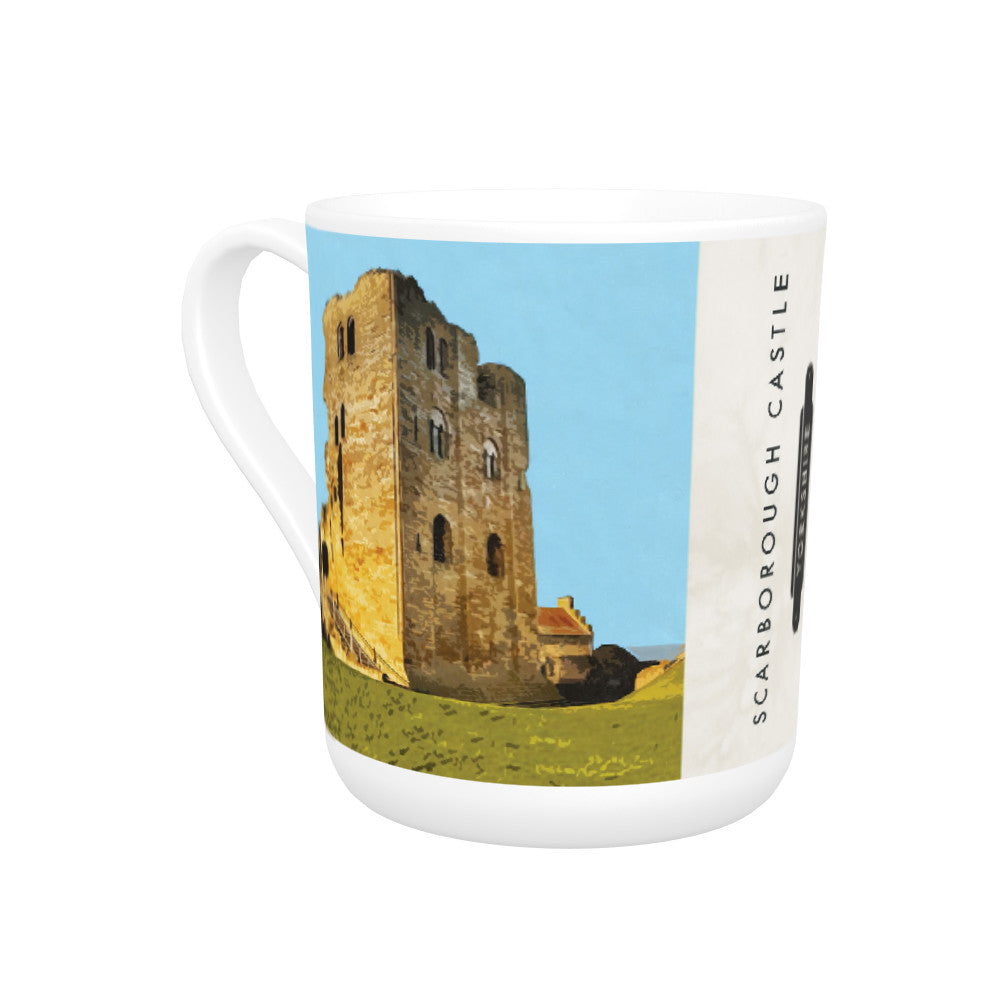 Scarborough Castle, Yorkshire Bone China Mug