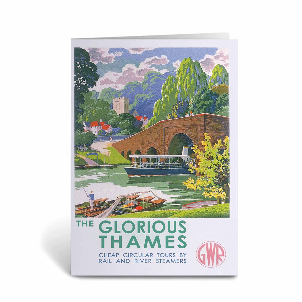 The Glorious Thames Greeting Card